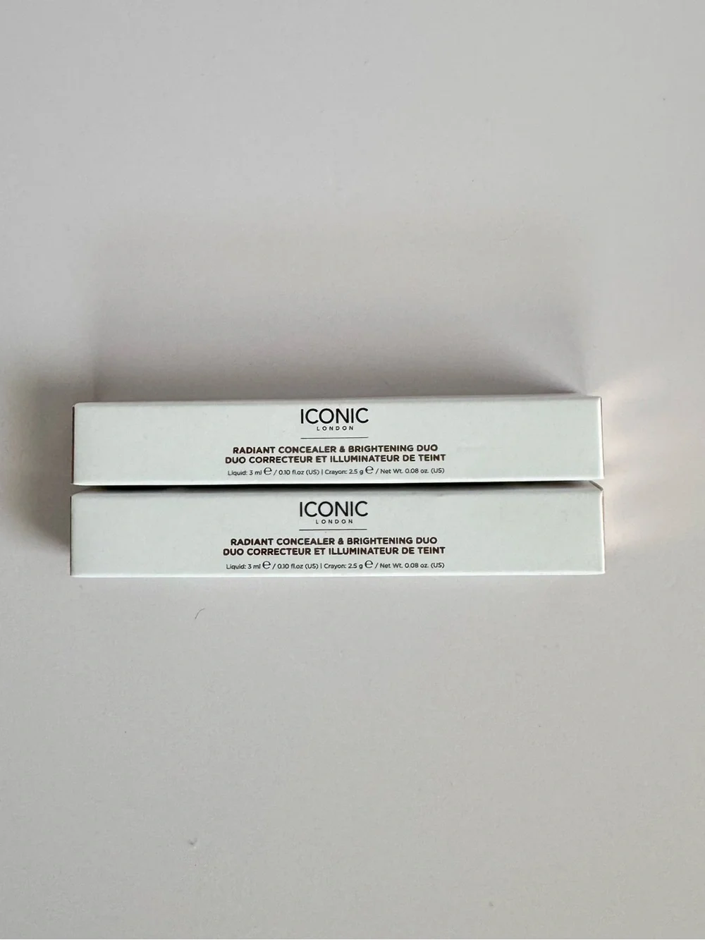 ICONIC London Radiant Concealer & Brightening Duo Neutral Tan – 2 Pack